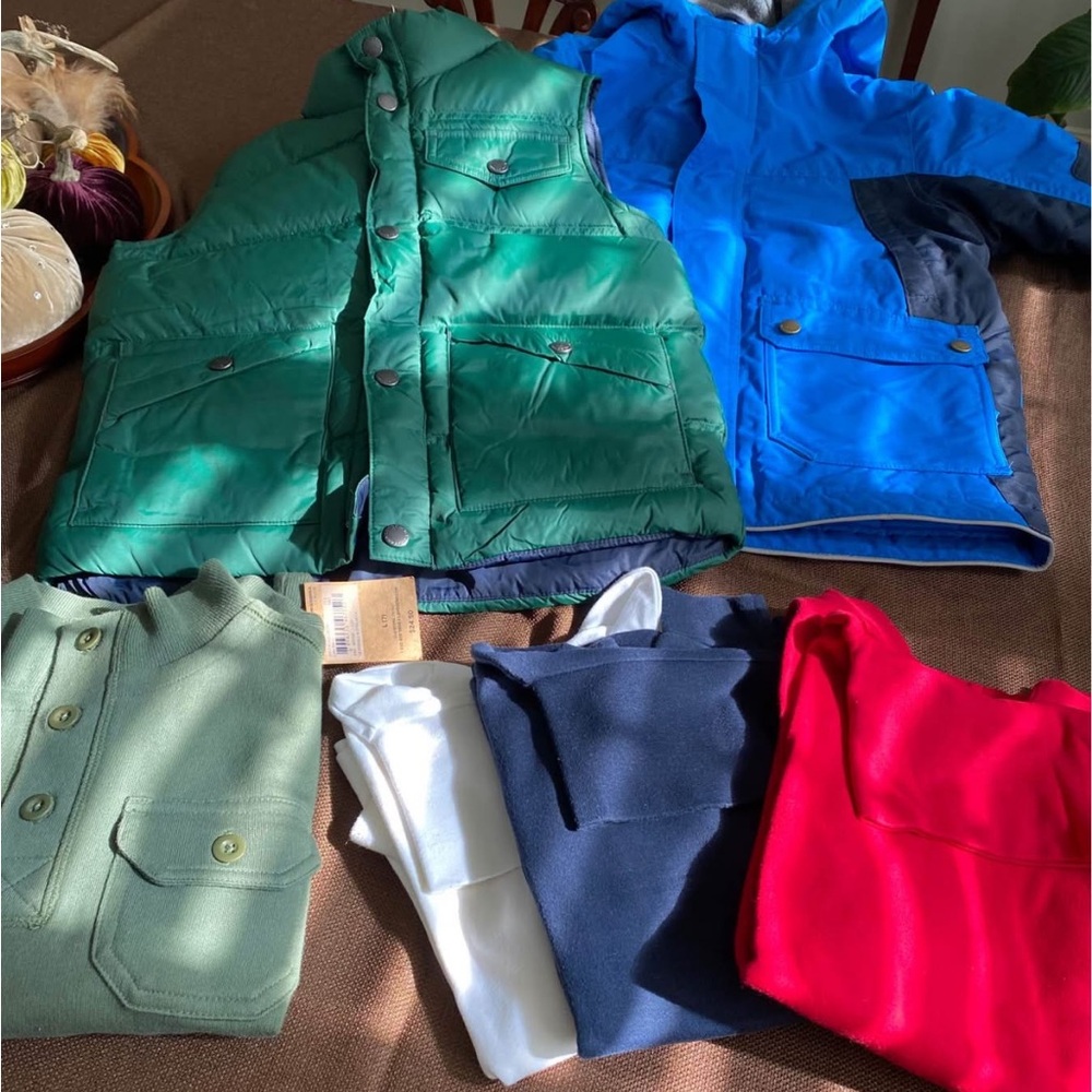 Lands End Boys size 7 (L) 6 piece Lot!